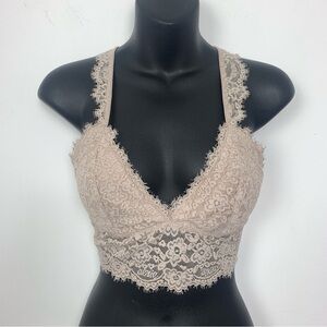 Aerie Eyelash Lace Racerback Bralette